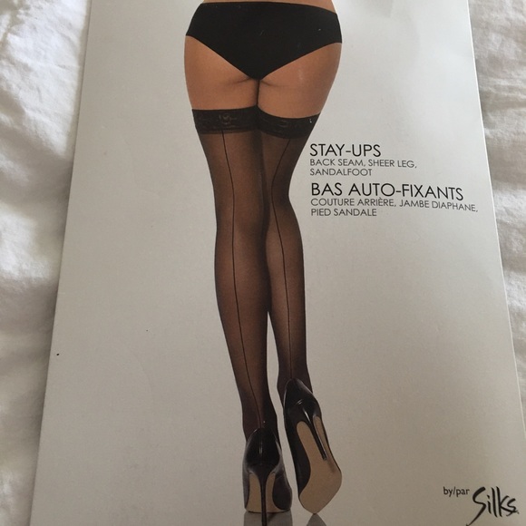 La Vie en Rose Stay -ups nylon - Picture 1 of 4